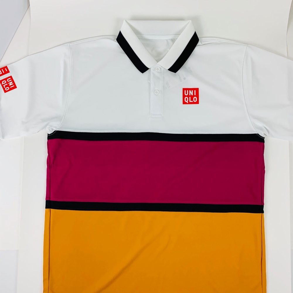 New* 2019 Kei Nishikori Uniqlo polo size M